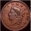 1835 Coronet Head Large Cent LIGHTLY CIRCULATED