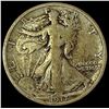 1917-D Silver Walking Liberty Half Dollar LIGHTLY CIRCULATED
