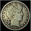 1905-S Silver Barber Half Dollar NICELY CIRCULATED