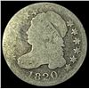Image 1 : 1820 Capped Bust Dime NICELY CIRCULATED