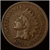 Image 1 : 1873 Indian Head Cent LIGHTLY CIRCULATED