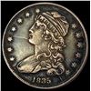 1835 Capped Bust Silver Quarter LIGHTLY CIRCULATED