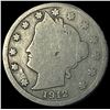1912-S Liberty Victory Nickel NICELY CIRCULATED