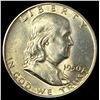 1950-D Silver Half Dollar Franklin UNCIRCULATED