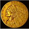 1914-D Indian Head Gold $2.50 Quarter Eagle CHOICE AU