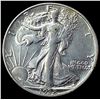 1938-D Silver Half Dollar Walking Liberty NEARLY UNCIRCULATED