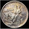 Image 1 : 1925 Silver Stone Mountain Half Dollar CLOSELY UNCIRCULATED