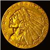 1914-D Gold Indian Head Quarter Eagle $2.50 CHOICE AU