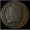1829 Classic Head Half Cent NICELY CIRCULATED