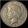 1923-S Silver Peace Dollar LIGHTLY CIRCULATED