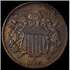 1866 Bronze Two-Cent Piece UNCIRCULATED