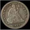 1888-S Silver Seated Liberty Quarter NICELY CIRCULATED