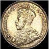 1917 Canada Silver 25 Cents CHOICE AU