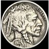 1917-D Buffalo Nickel LIGHTLY CIRCULATED