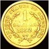 Image 2 : 1852 Gold $1 Type 1 LIGHTLY CIRCULATED