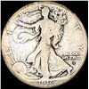1916-S Silver Walking Liberty Half Dollar LIGHTLY CIRCULATED
