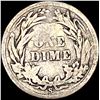 Image 2 : 1901-S Silver Barber Dime NICELY CIRCULATED