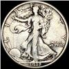 1918-S Silver Walking Liberty Half Dollar LIGHTLY CIRCULATED