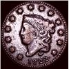 1822 Coronet Head Large Cent LIGHTLY CIRCULATED