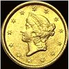 Image 1 : 1853 Gold $1 Liberty Head Type 1 NICELY CIRCULATED