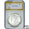 Image 1 : 1879 Morgan Silver Dollar PGA MS65