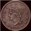1843 Braided Hair Large Cent CLOSELY UNCIRCULATED