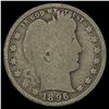 1896-S Barber Quarter NICELY CIRCULATED