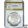 1921 Morgan Silver Dollar PGA MS65