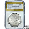 Image 1 : 1883-O Morgan Silver Dollar PGA MS65+ Partial 'E'
