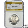 1941-S Washington Quarter PGA MS67