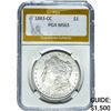 1883-CC Morgan Silver Dollar PGA MS65
