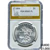 1896 Morgan Silver Dollar PGA MS65 PL