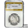1811 Capped Bust Half Dollar PGA AU58