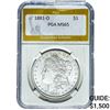 1881-O Morgan Silver Dollar PGA MS65