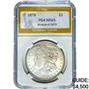 1878 REV79 Morgan Silver Dollar PGA MS65