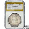 1876-S Silver Trade Dollar PGA MS64