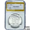 1935 Silver Peace Dollar PGA MS63