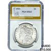 1901 Morgan Silver Dollar PGA MS62