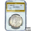 1880-CC Morgan Silver Dollar PGA MS65+