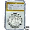 1891 Morgan Silver Dollar PGA MS64
