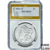 1891-CC Morgan Silver Dollar PGA MS63