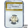1944-D Silver Jefferson Nickel PGA MS66 FS