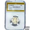 1942-P Jefferson Nickel PGA MS66 FS