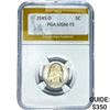 1945-D Jefferson Nickel PGA MS66 FS