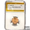 1921-S Lincoln Wheat Cent PGA MS64 RED