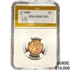 Image 1 : 1880 Indian Head Cent PGA MS65 RED