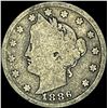Image 1 : 1886 Liberty Head Nickel NICELY CIRCULATED
