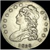 1836 Capped Bust Half Dollar LIGHTLY CIRCULATED