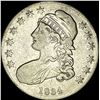 1834 Capped Bust Silver Half Dollar LIGHTLY CIRCULATED