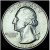 1934 Silver Washington Quarter CHOICE BU